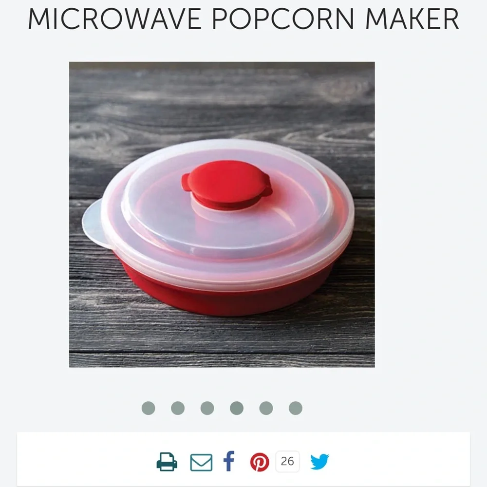 Pampered Chef‎ Microwave Popcorn Popper